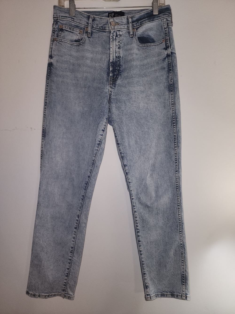 GAP High Rise Vintage Slim Straight Light Blue Jeans Size 8/29
